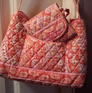 Vera Bradley Quilted Paris With Matching Wallet